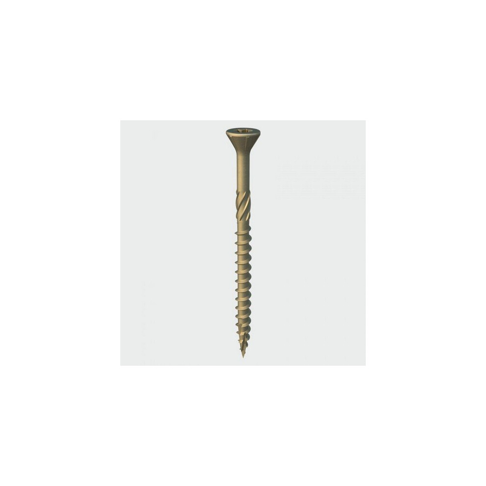 TIMco 50C2D250 C2 Decking Screw TX20 CSK Green 4.5 X 50mm Tub Of 250