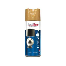 Innehåll: Plasti-Kote PKT455 Metallisk sprayfärg Antikguld 400 ml
