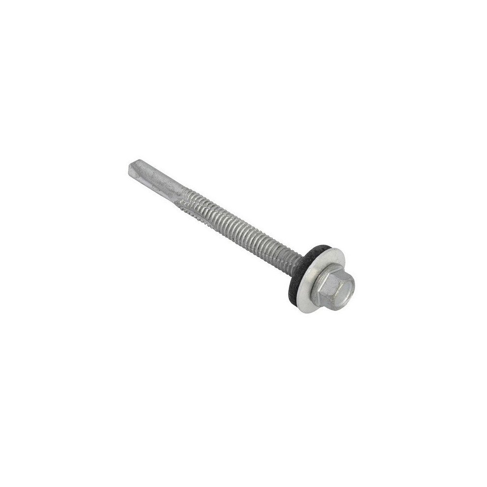 Forge TFHH5560 TechFast Hex Head Roofing Screw Self-Drill Heavy Section 5.5 X 60mm Pack Of 50