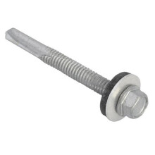 Forge TFHH5551 TechFast Hex Head Roofing Screw Self-Drill Heavy Section 5.5 x 51mm Pack of 100