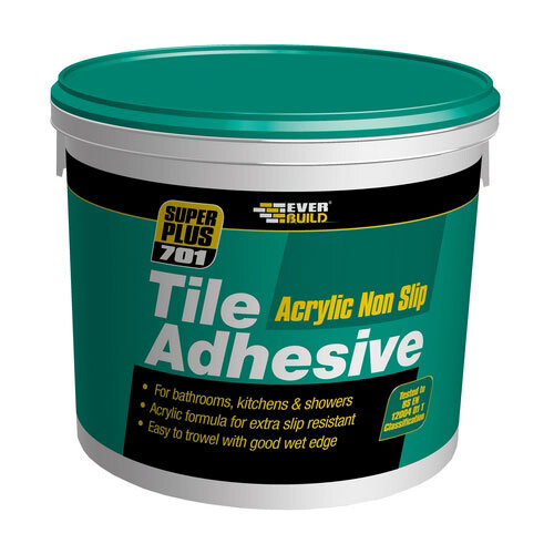 Everbuild Everbuild Non Slip Tile Adhesive 7.5Kg
