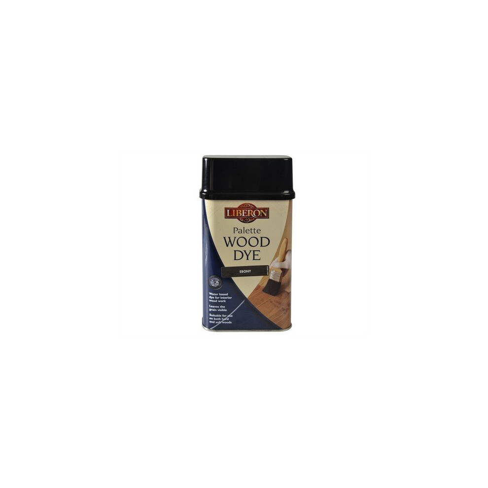 Liberon 014348 Palette Wood Dye Ebony 500Ml 5022640003437