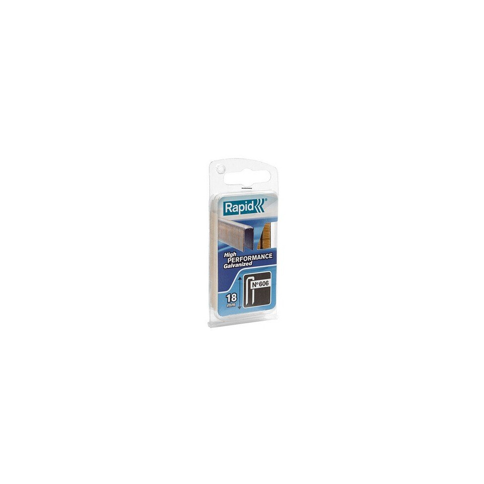 Rapid 40109529 606/18NB 18mm Staples Box of 600