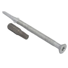 Forge TFCH5585 TechFast Roofing Screw Timber - Steel Heavy Section 5.5 x 85mm Pack of 50