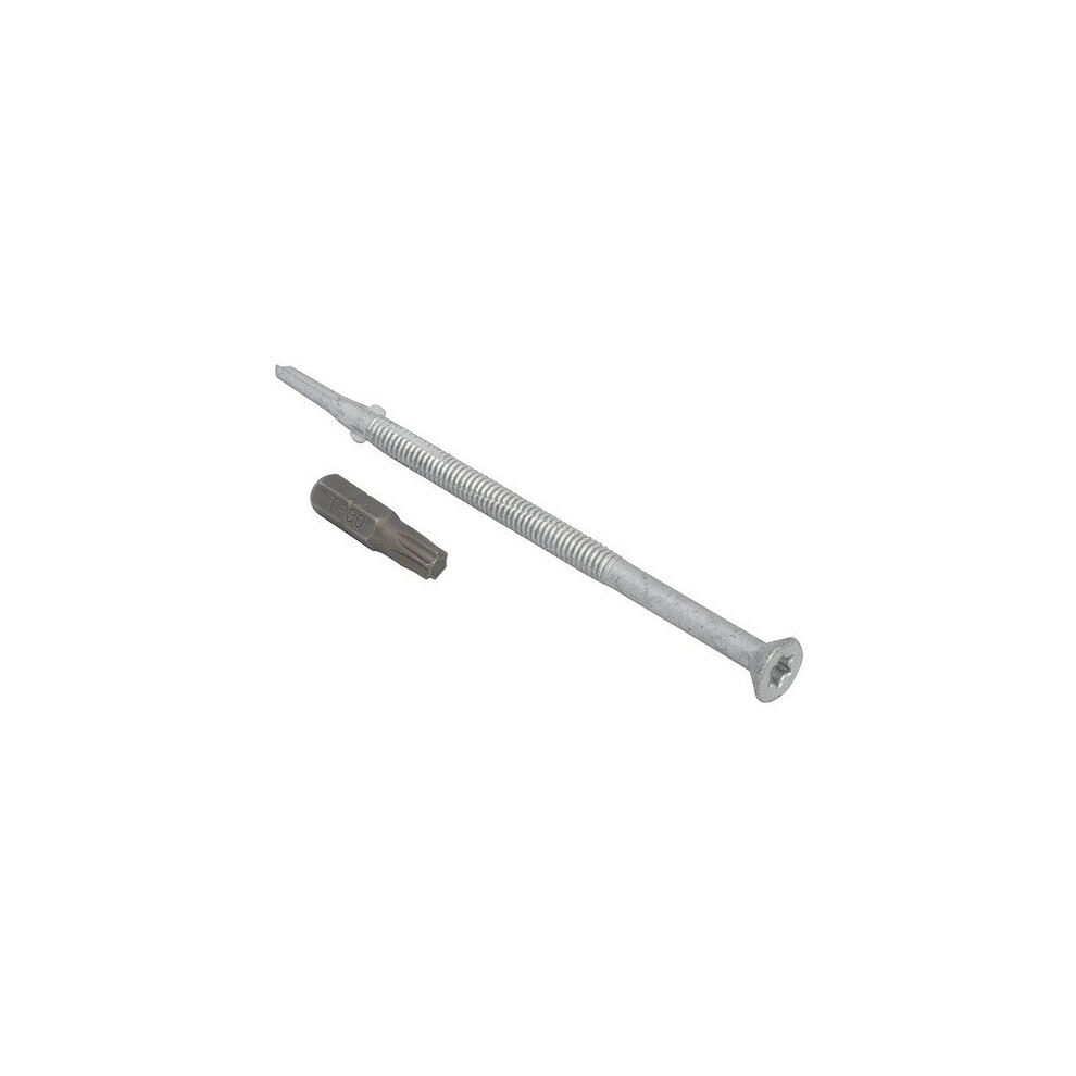 Forge TFCH55109 TechFast Roofing Screw Timber - Steel Heavy Section 5.5 X 109mm Pack Of 50