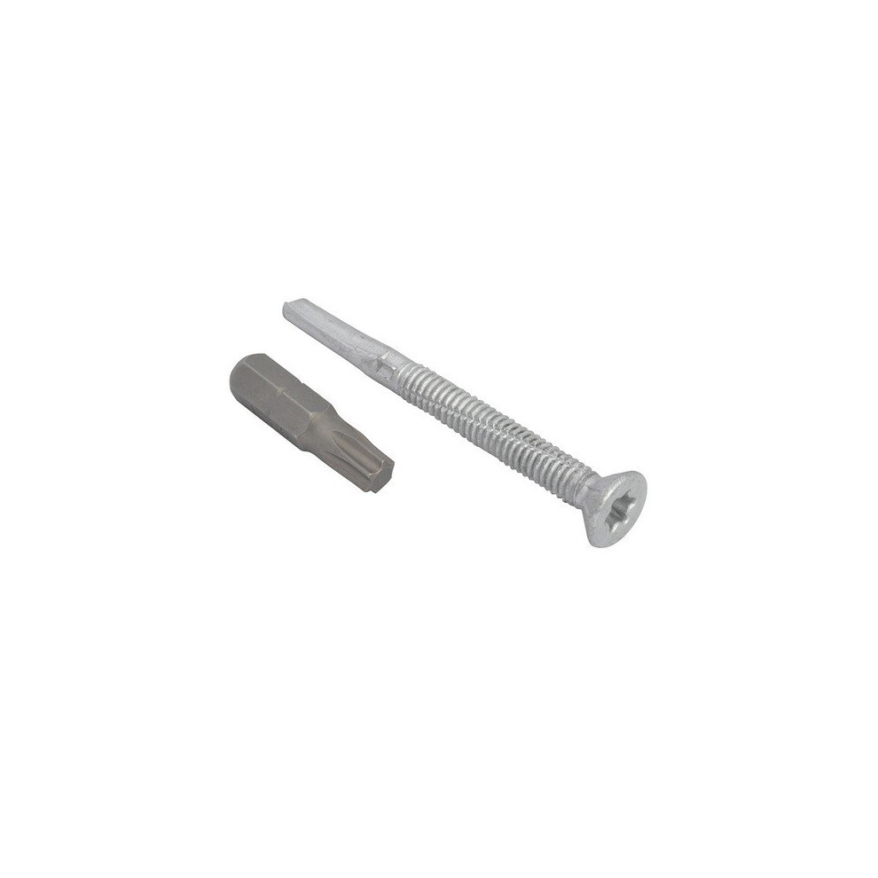Forgefix Forge Tfch5560 Techfast Roofing Screw Timber - Steel Heavy Section 5.5 X 60Mm Pack Of 100