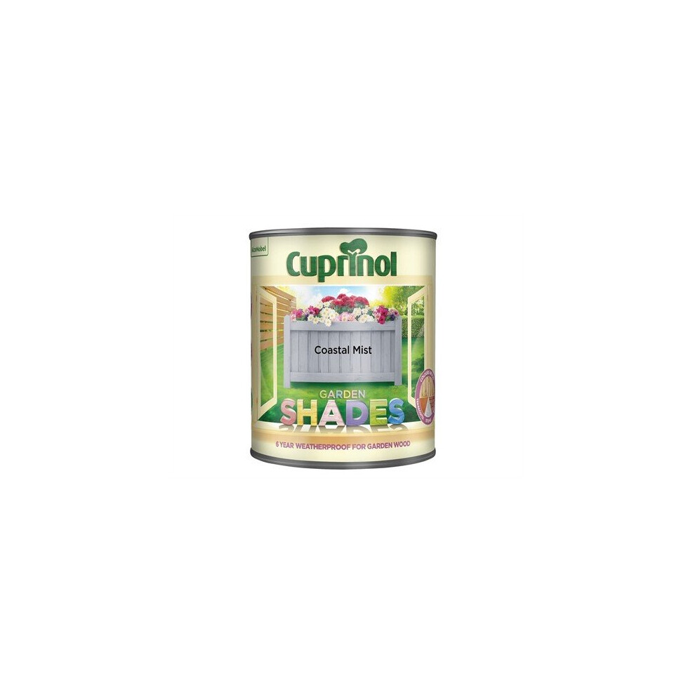 Cuprinol 5122390 Garden Shades Coastal Mist 1 Litre