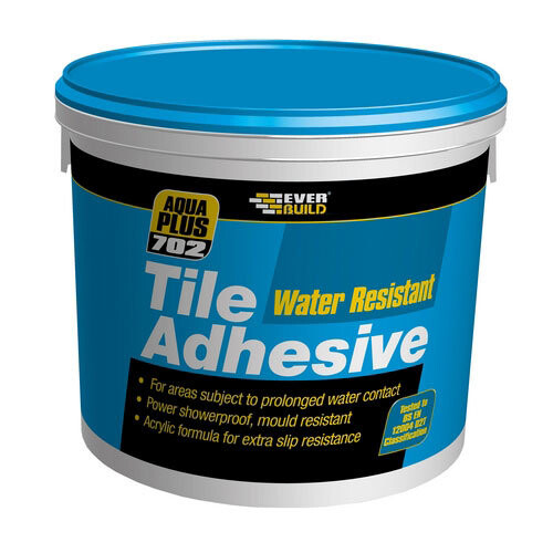 Everbuild Everbuild 702 Water Resistant Tile Adhesive 10 litre