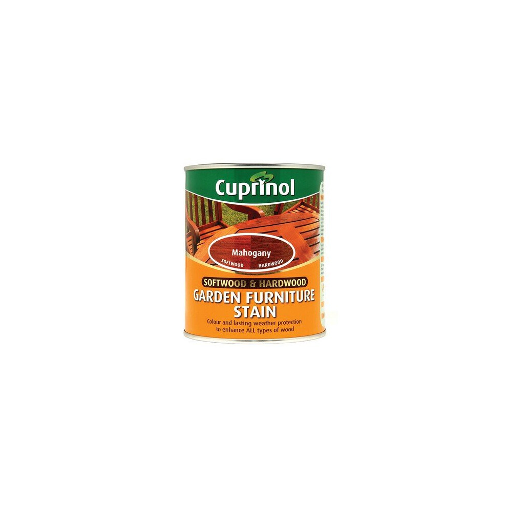Cuprinol 5158523 Softwood & Hardwood Garden Furniture Stain Mahogany 750ml