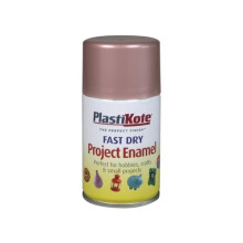 Plasti-kote 440.0001440.046 Fast Dry Enamel Aerosol Rose Gold 100ml