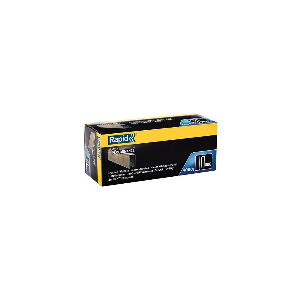 Rapid 11737302 25mm Staples Narrow Box of 4000