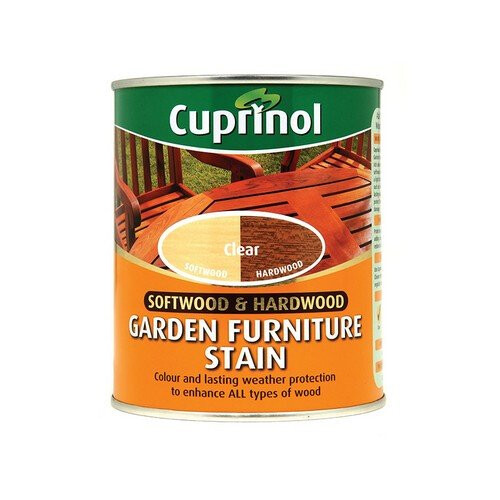 Cuprinol 5158527 Softwood & Hardwood Garden Furniture Stain Clear 750ml