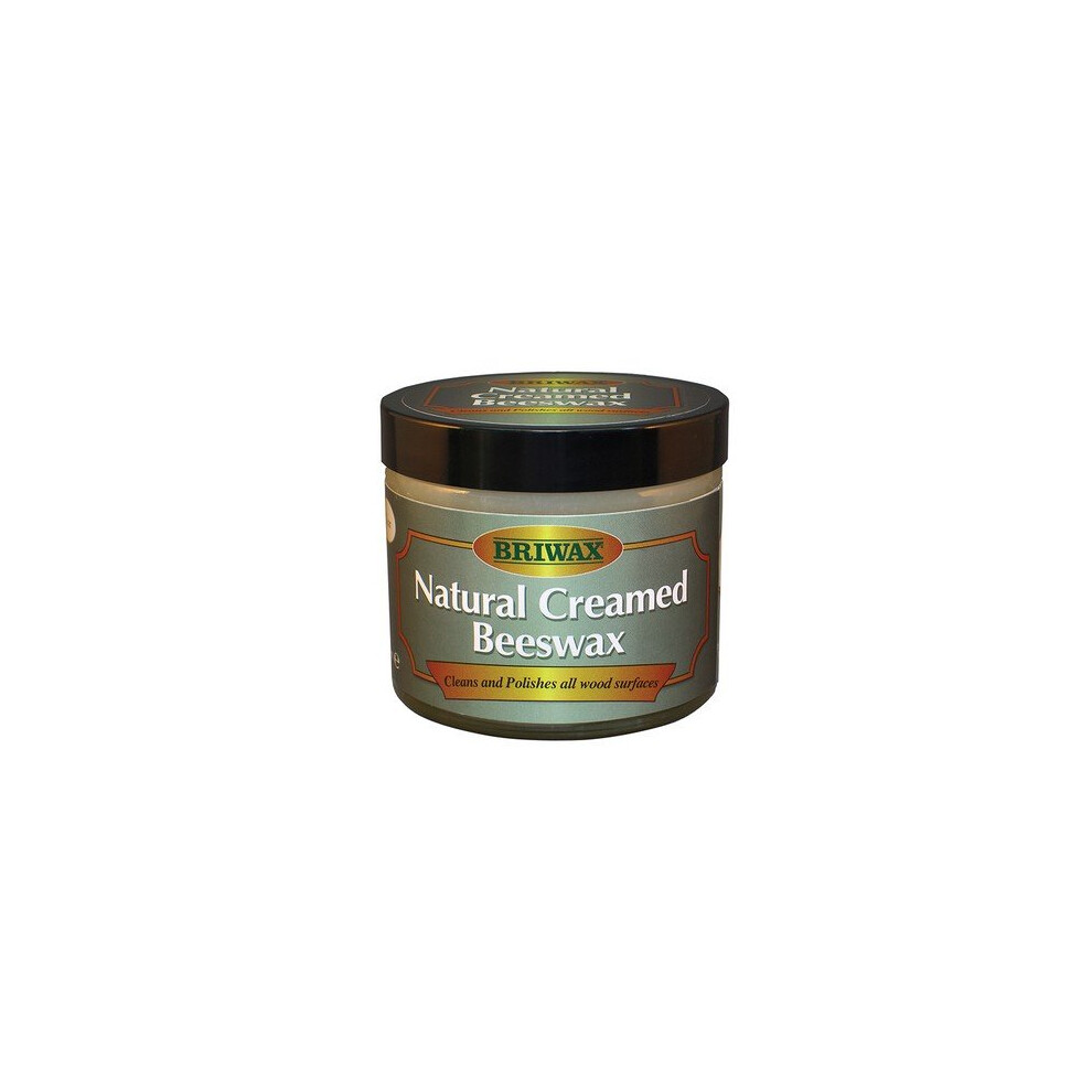 Briwax Bw1901000053 Natural Creamed Beeswax Clear 250Ml 5015277198324