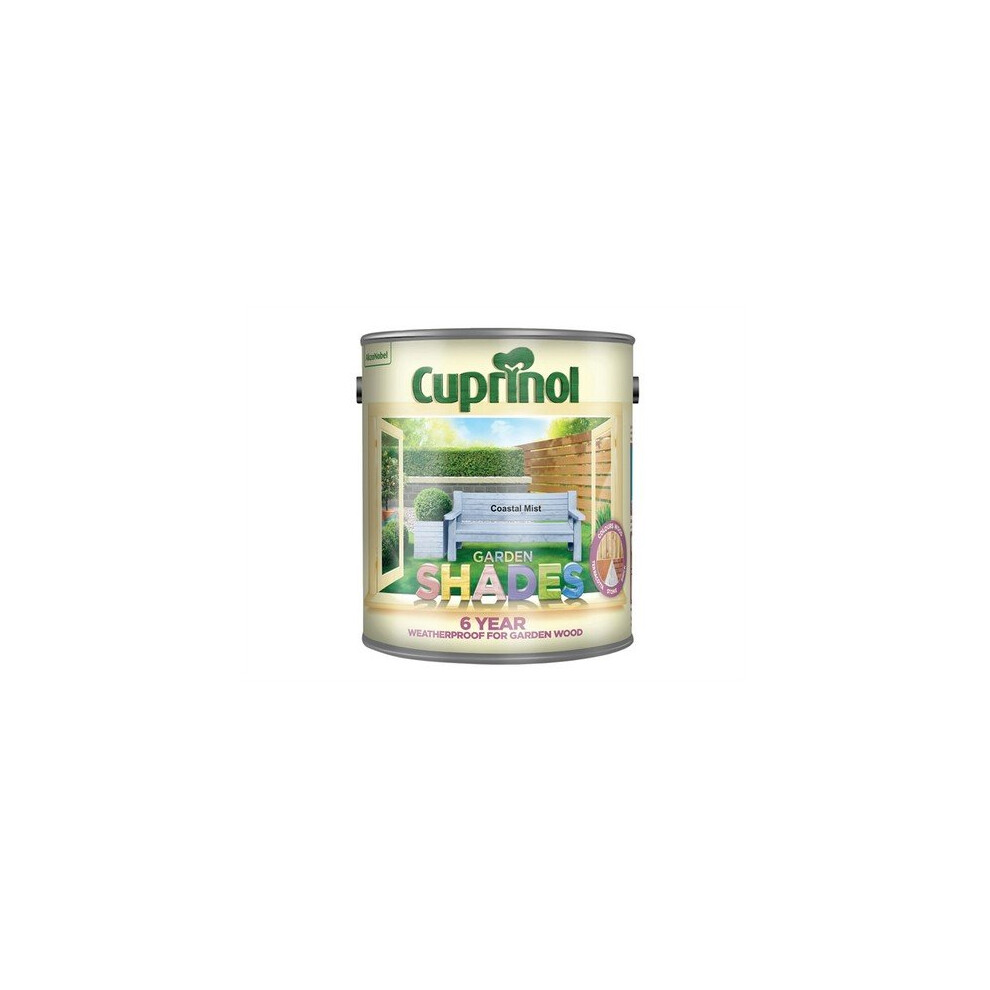 Cuprinol 5122395 Garden Shades Coastal Mist 2.5 Litre