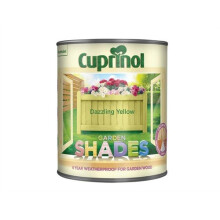 Cuprinol 5244471 Garden Shades Dazzling Yellow 1 Litre