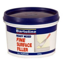 Bartoline 52720330 Ready Mixed Fine Surface Filler 600g Tub
