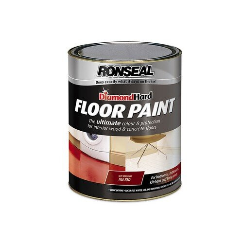 Ronseal Ronseal 36109 Diamond Hard Floor Paint Slate 5 Litre