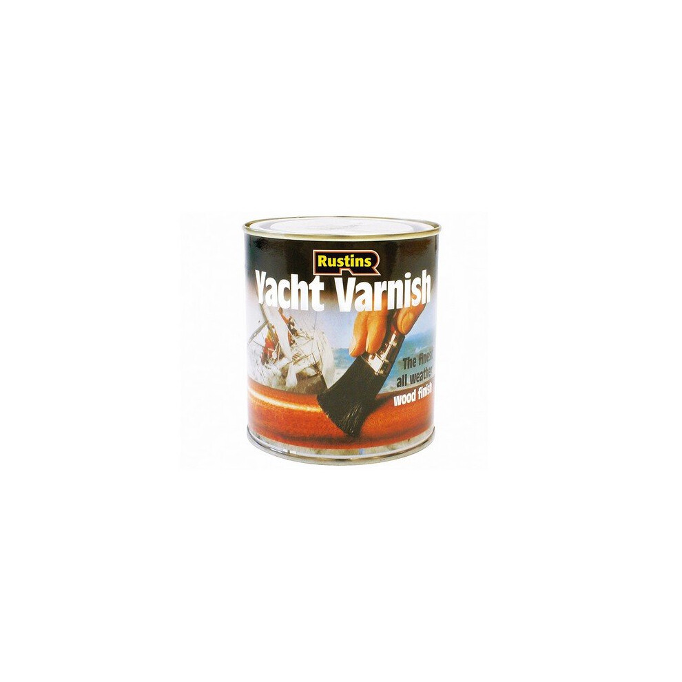 Rustins YASV1000 Yacht Varnish Satin 1 Litre