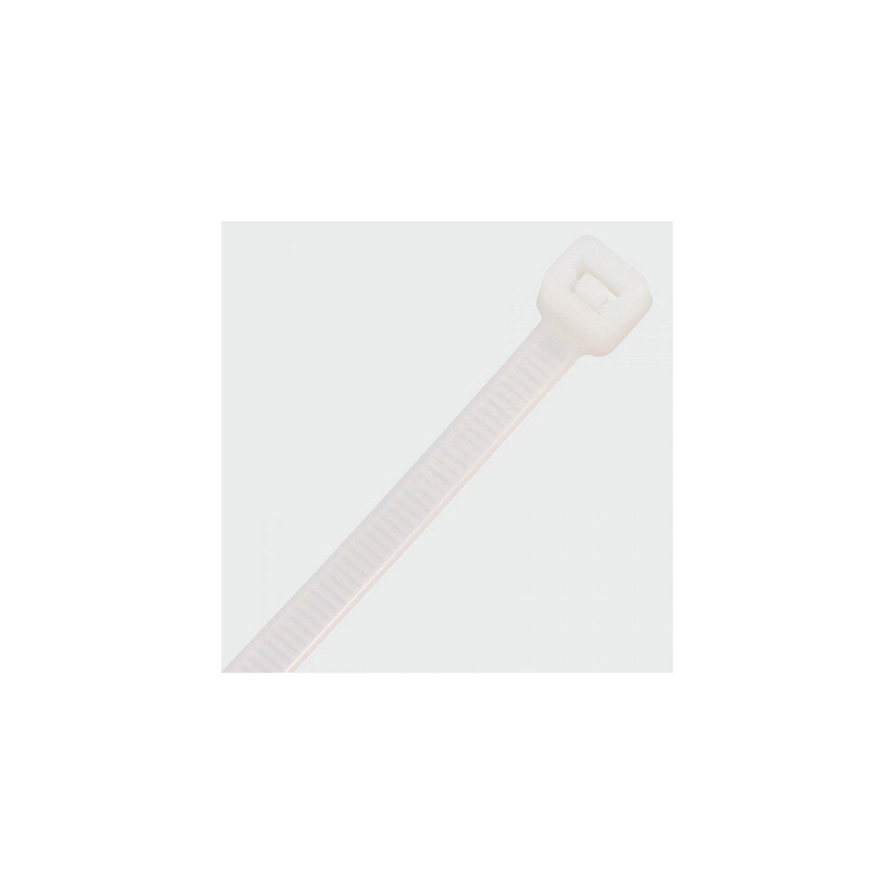 TIMco 25100CTN Cable Tie Natural 2.5 x 100mm Bag of 100