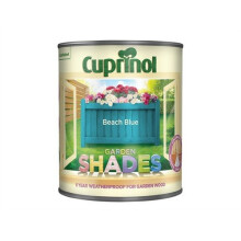 Cuprinol Garden Shades Beach Blue 1 Litre - Exterior Wood Stain CUPGSBB1L