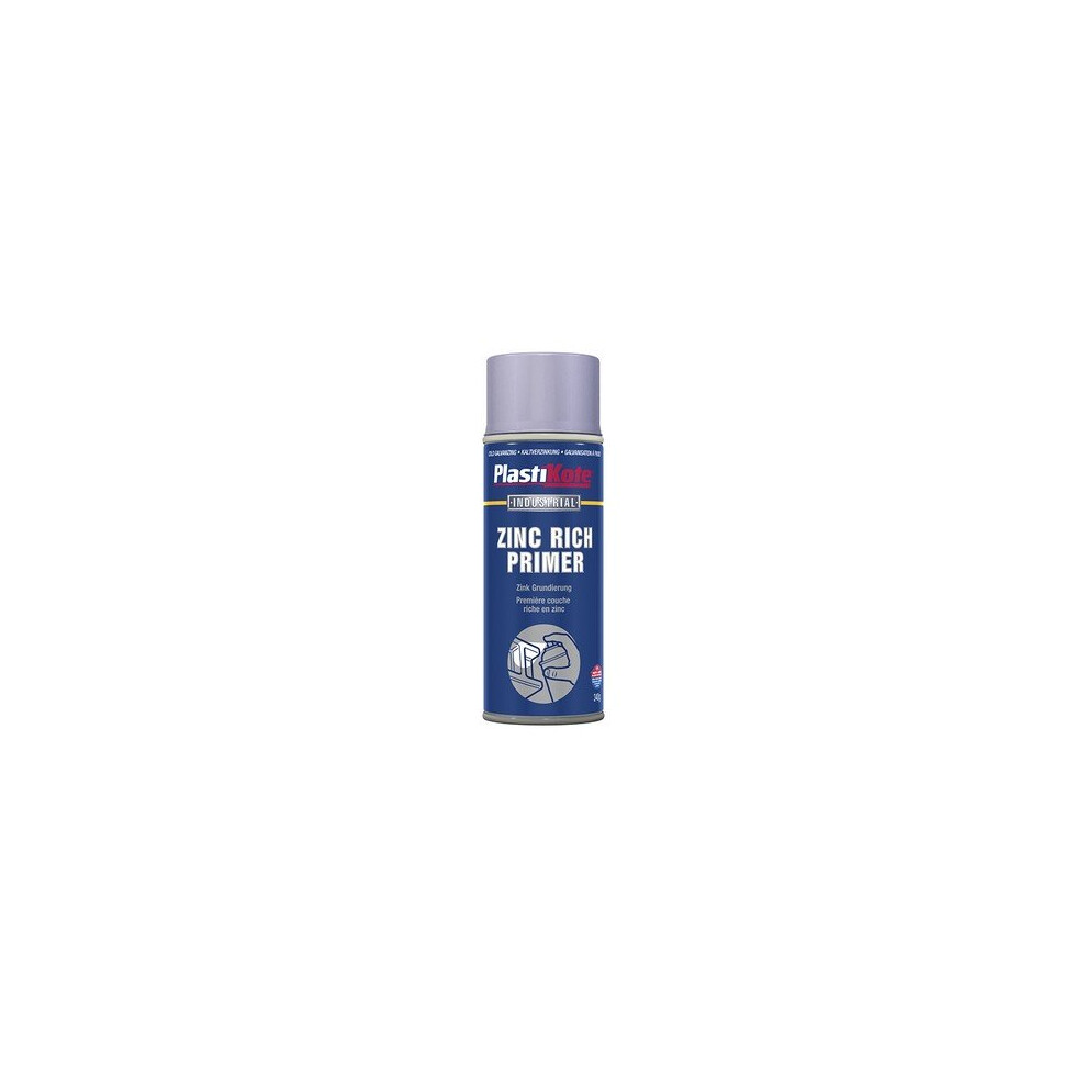 Plasti-Kote PKT10599 Zinc Primer Spray 400ml