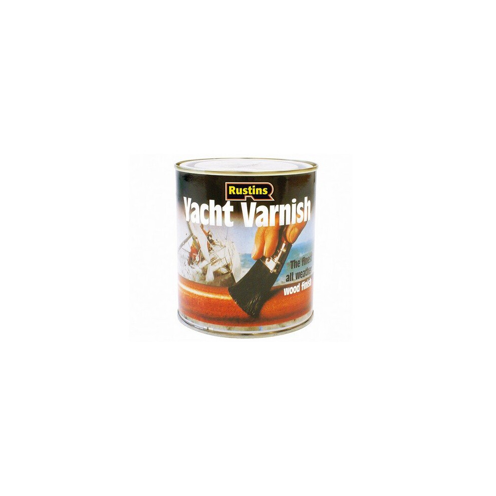 Rustins YACV1000 Yacht Varnish Gloss 1 Litre