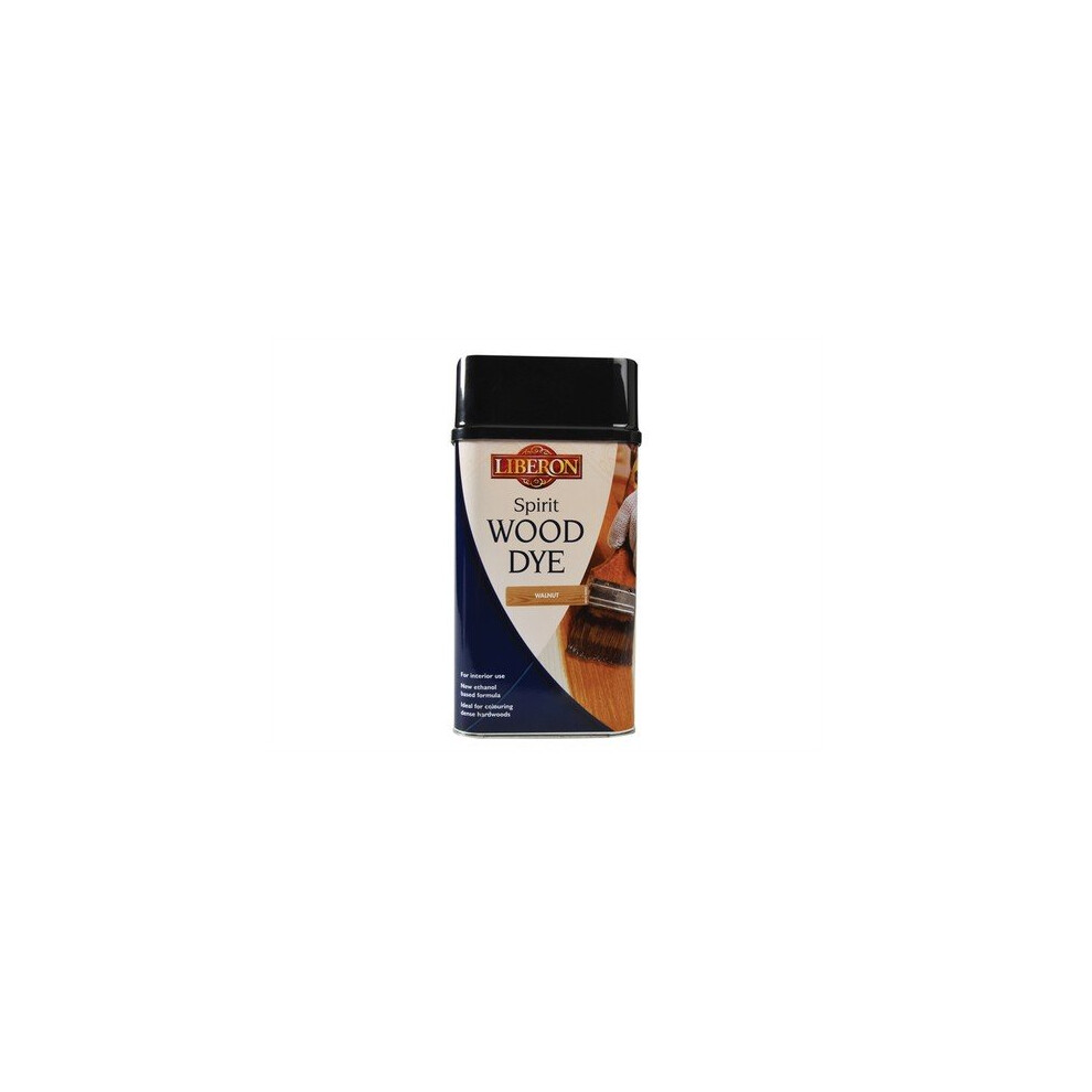 Liberon 014440 Spirit Wood Dye Walnut 1 Litre 5022640003895