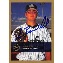 Autograph Warehouse 343846 Danny Borrell Autographed Baseball Card - New York Yankees, FT 2000 Just Minors Gold No. 210 Rookie