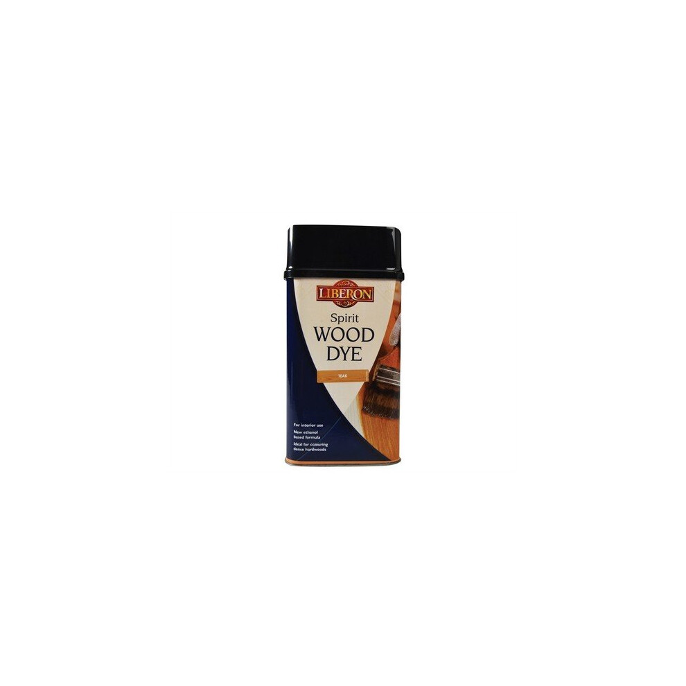 Liberon 014441 Spirit Wood Dye Teak 1 Litre 5022640003901