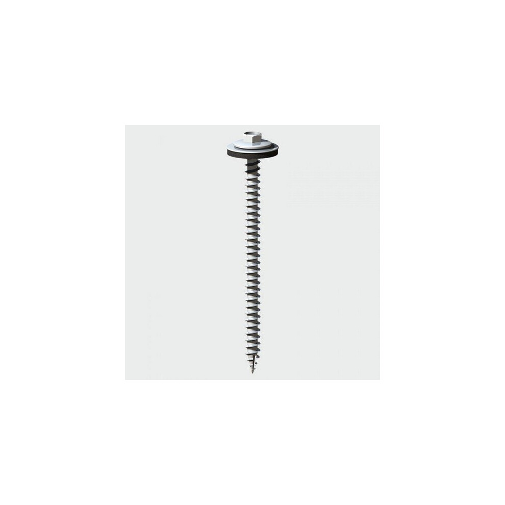 TIMco ZDS25W16 Hex Slash Point Timber Screw W16 Zinc B 6.3 x 25mm Bag of 100