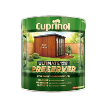 Cuprinol 5206120 Ultimate Garden Wood Preserver Red Cedar 4 Litre