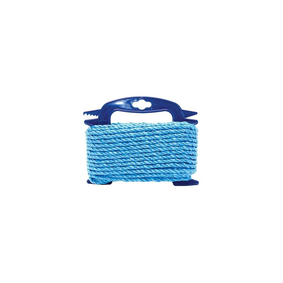 Faithfull FAIRB8015H Blue Poly Rope 8mm x 15m