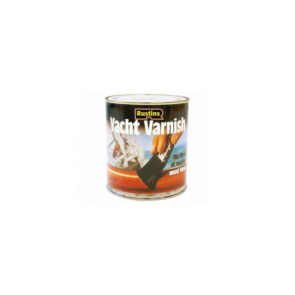 Rustins Yacht Varnish Gloss 2.5 Litre - YACV2500 (RUSYV25L) Marine Wood Finish