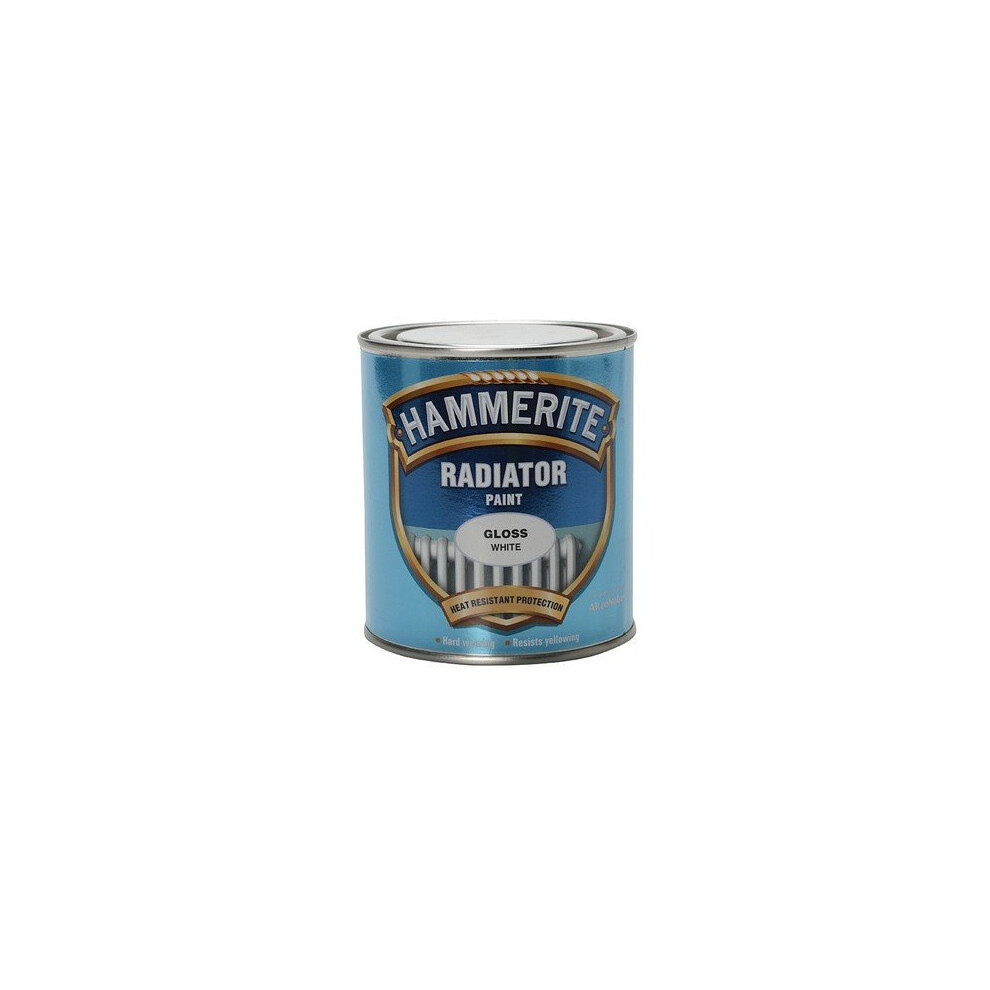 Hammerite REG500 Radiator Paint Gloss White 500ml