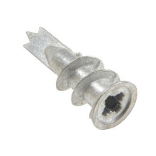 Rawlplug RAW07115 All-Metal Self-Drill Plasterboard Fixings - Flush to Board, For Double-Thick Plasterboard, Pack of 12