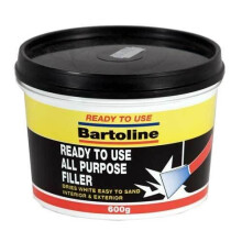 Bartoline 52720361 Ready To Use All Purpose Filler Interior and Exterior 1kg Tub