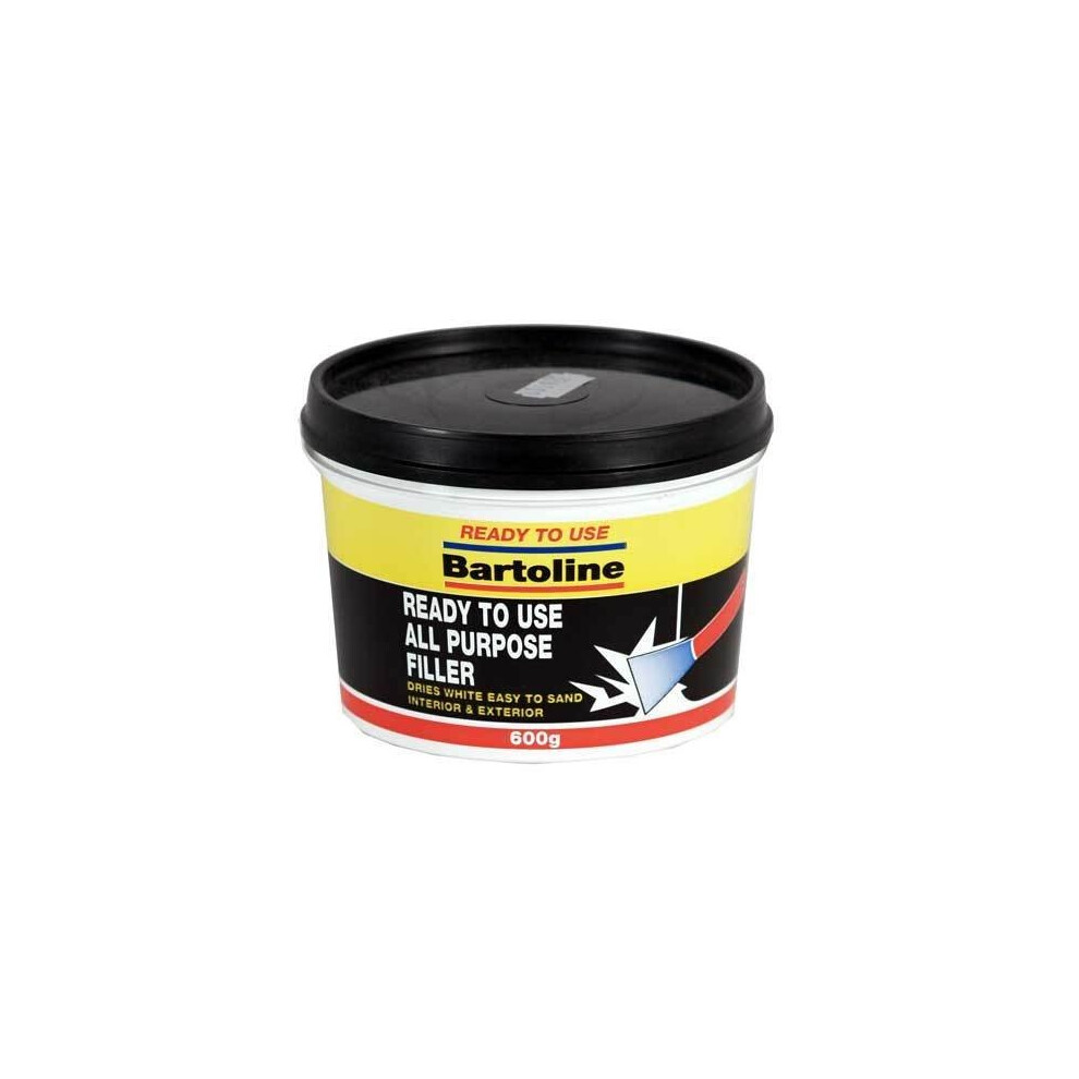 Bartoline White Ready Mixed All Purpose Filler 1Kg - Image 4