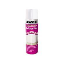 Ronseal 35093 Eine Schicht Heizkörper-Spray Satinweiß 400 ml