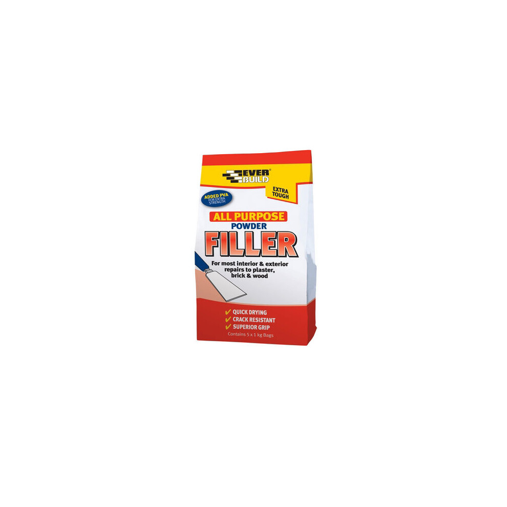 Everbuild All Purpose Powder Filler White 450g
