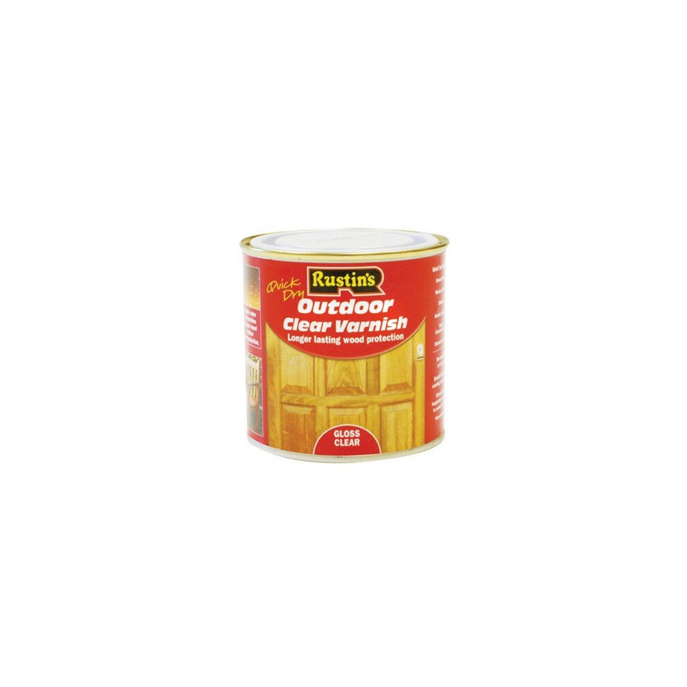 Rustins EAVG2500 Exterior Varnish Clear Gloss 2.5 Litre