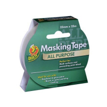 Shurtape 232316 Duck Tape All Purpose Masking Tape 25mm x 25m