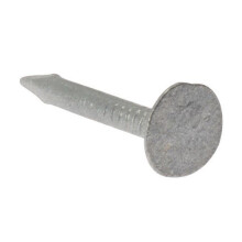 Forge 500NLELH25GB Clout Nail Extra Large Head Galvanised 25mm Bag Weight 500g