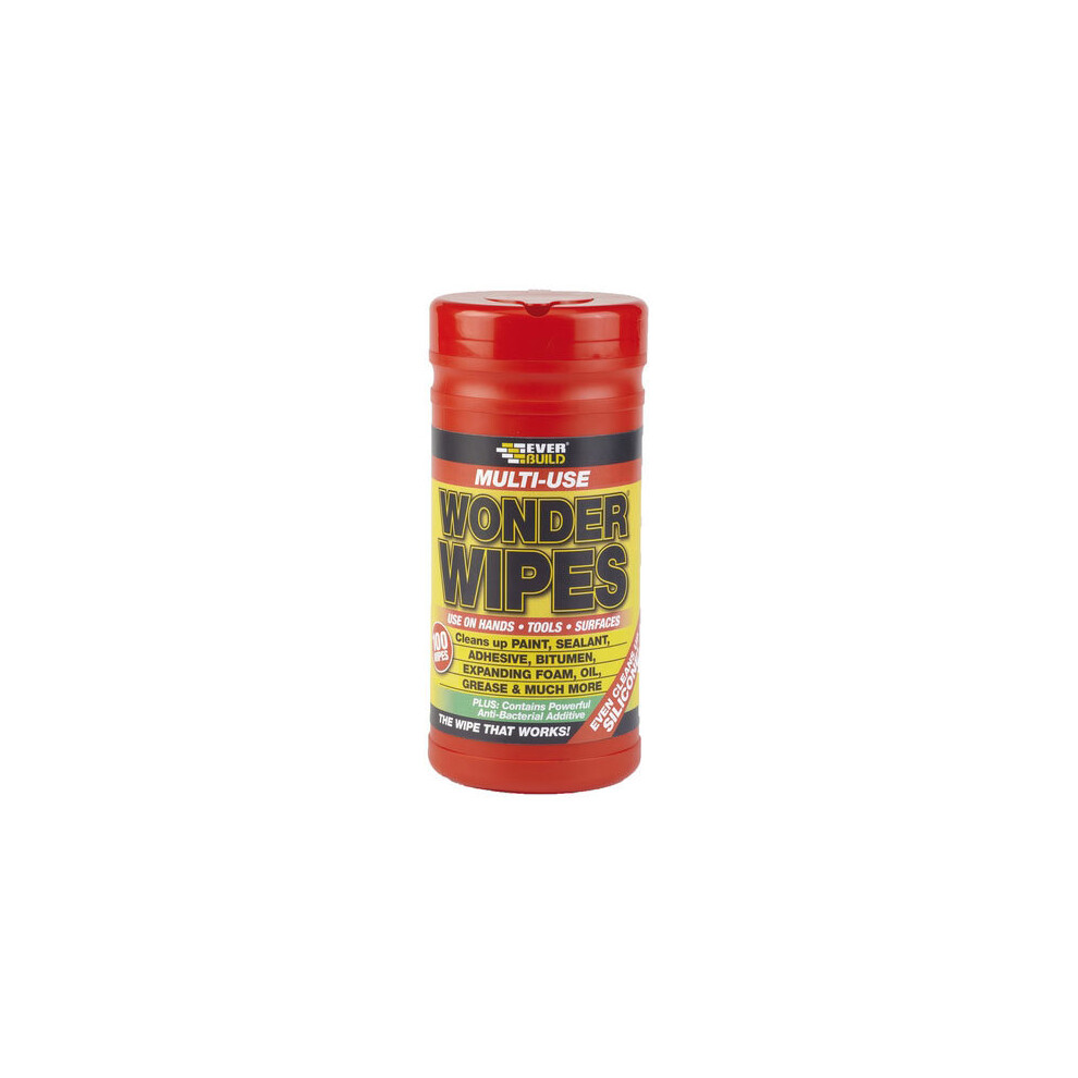 Everbuild Multi Use Wonder Wipes Trade Tub Of 100