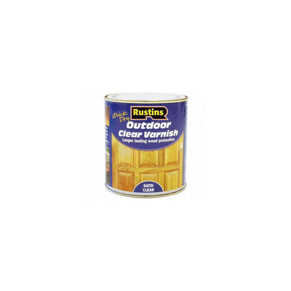 Rustins EAVS500 Exterior Varnish Satin 500ml