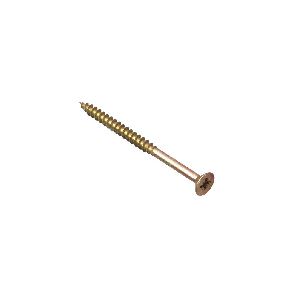 Forge FPMPS570Y Multi-Purpose Pozi Screw CSK ST ZYP 5.0 x 70mm Forge Pack of 10