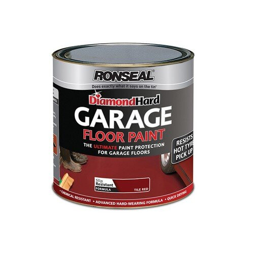 Ronseal 35764 Diamond Hard Garage Floor Paint Tile Red 5 Litre On OnBuy