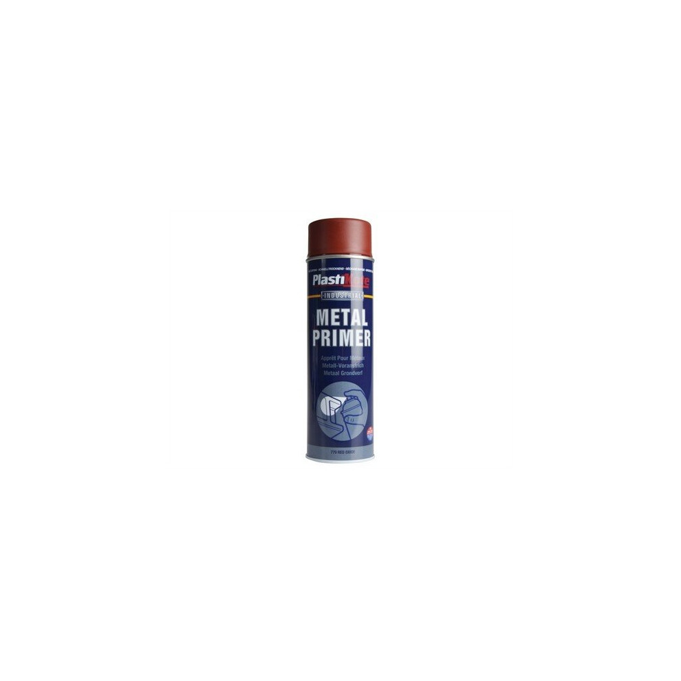 Plasti-Kote PKT779 Industrial Primer Spray Red Oxide 500ml