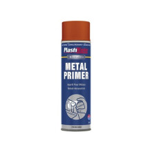 Plasti-Kote PKT10600 Metal Primer Spray Red Oxide 400ml