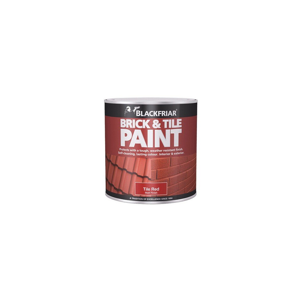 Blackfriar BF0160001F1 Brick & Tile Paint Matt Red 250ml