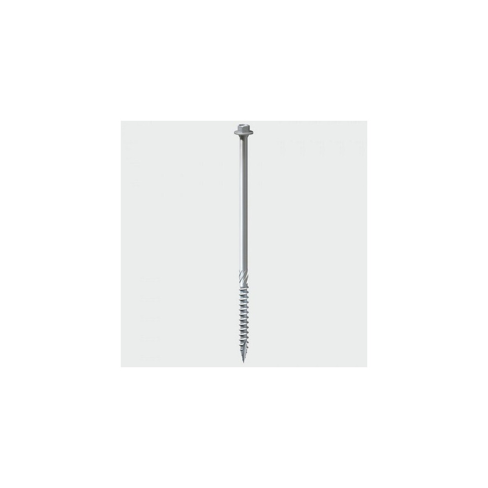 TIMco 75INDEXSSTP Index Timber Screw HEX A4 Stainless Steel 6.7 x 75 Bag of 8